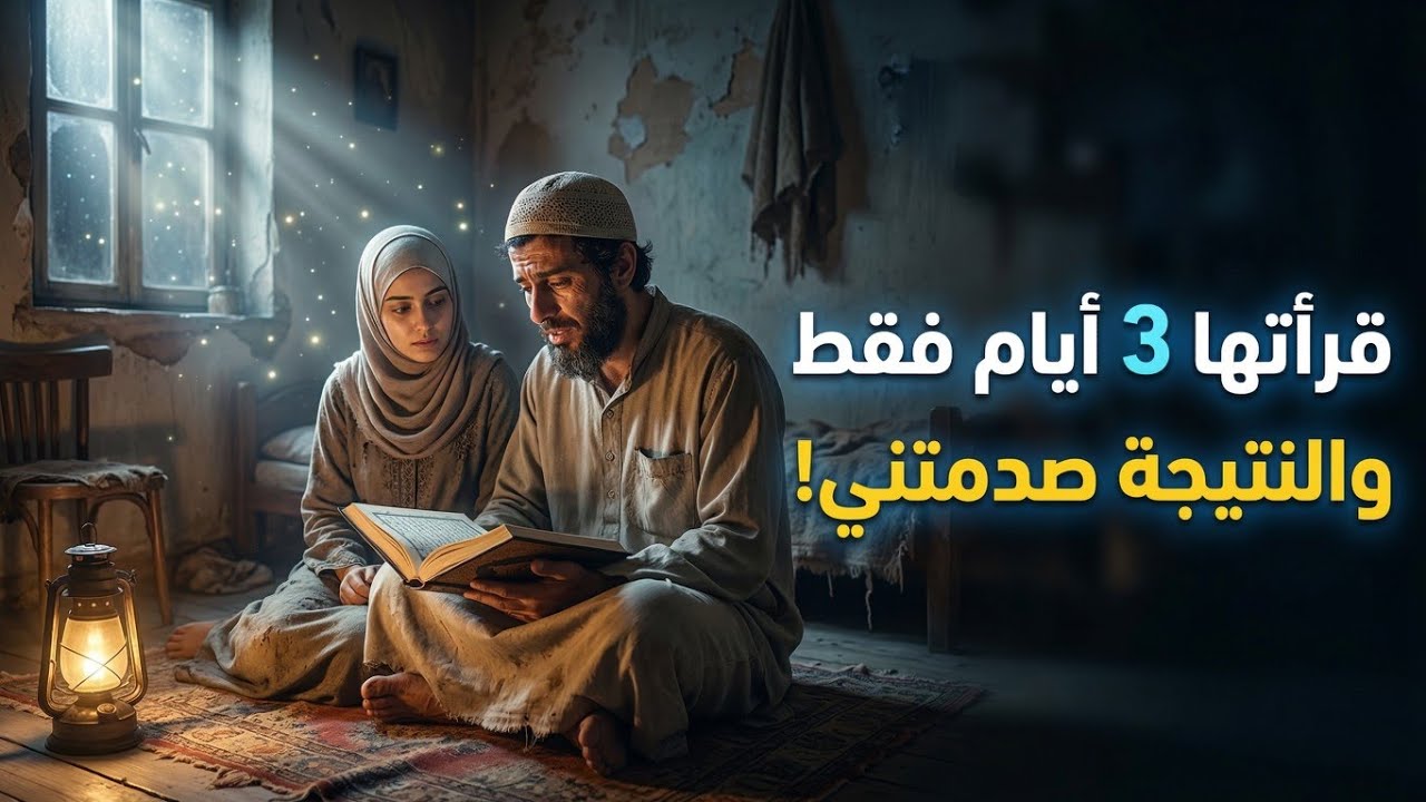جربت قراءة هذه السورة 3 أيام فقط… والنتيجة صدمتني