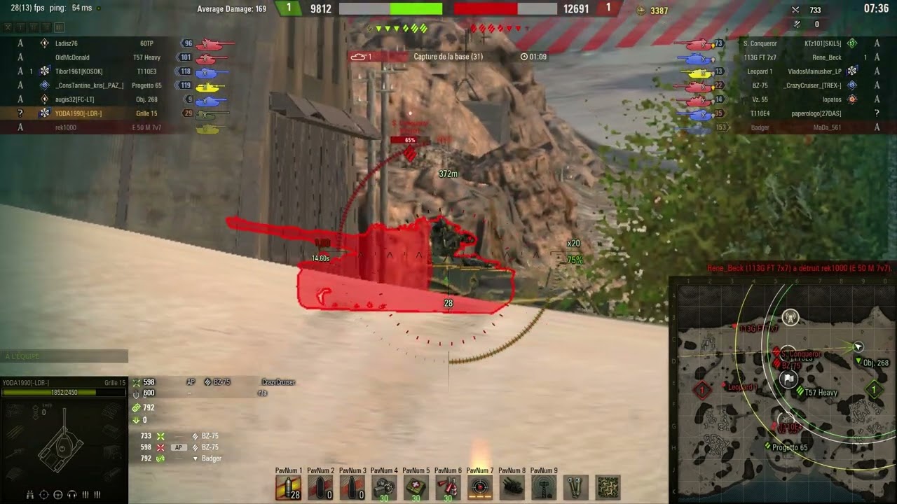 WOT GRILLE 15 OFFENCIVE N°1