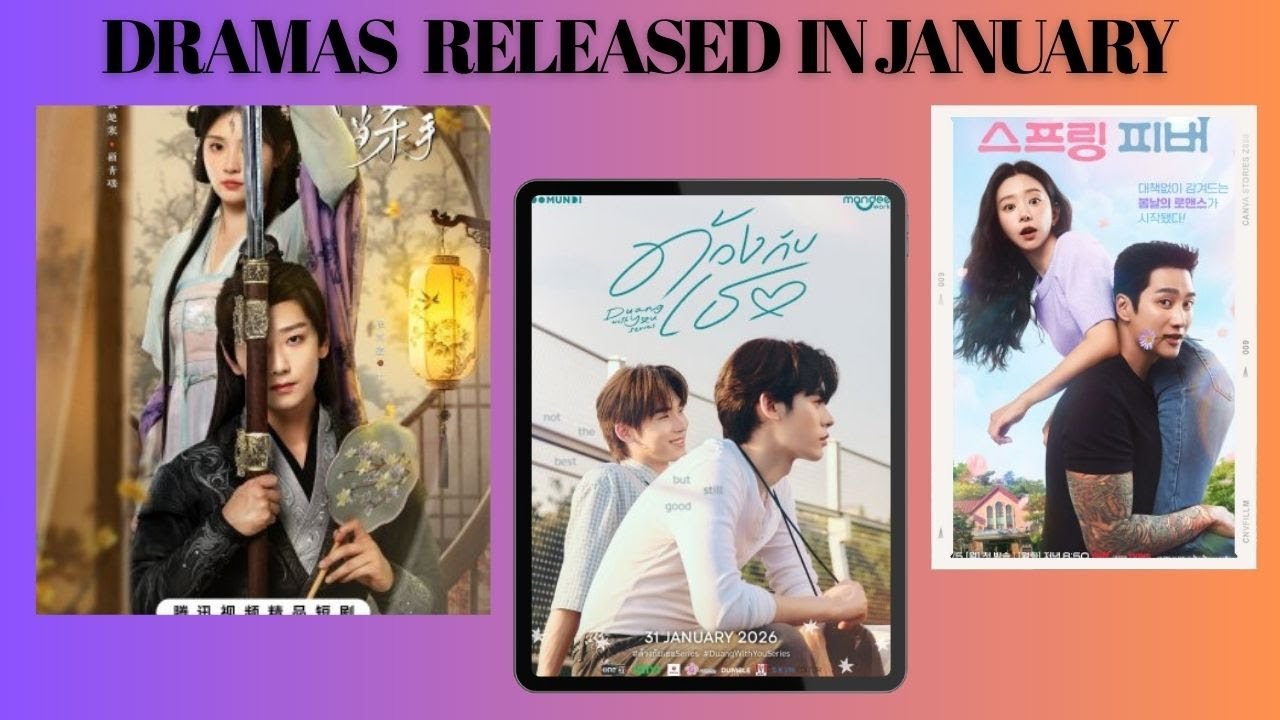 NEW DRAMA SERIES RELEASED IN JANUARY