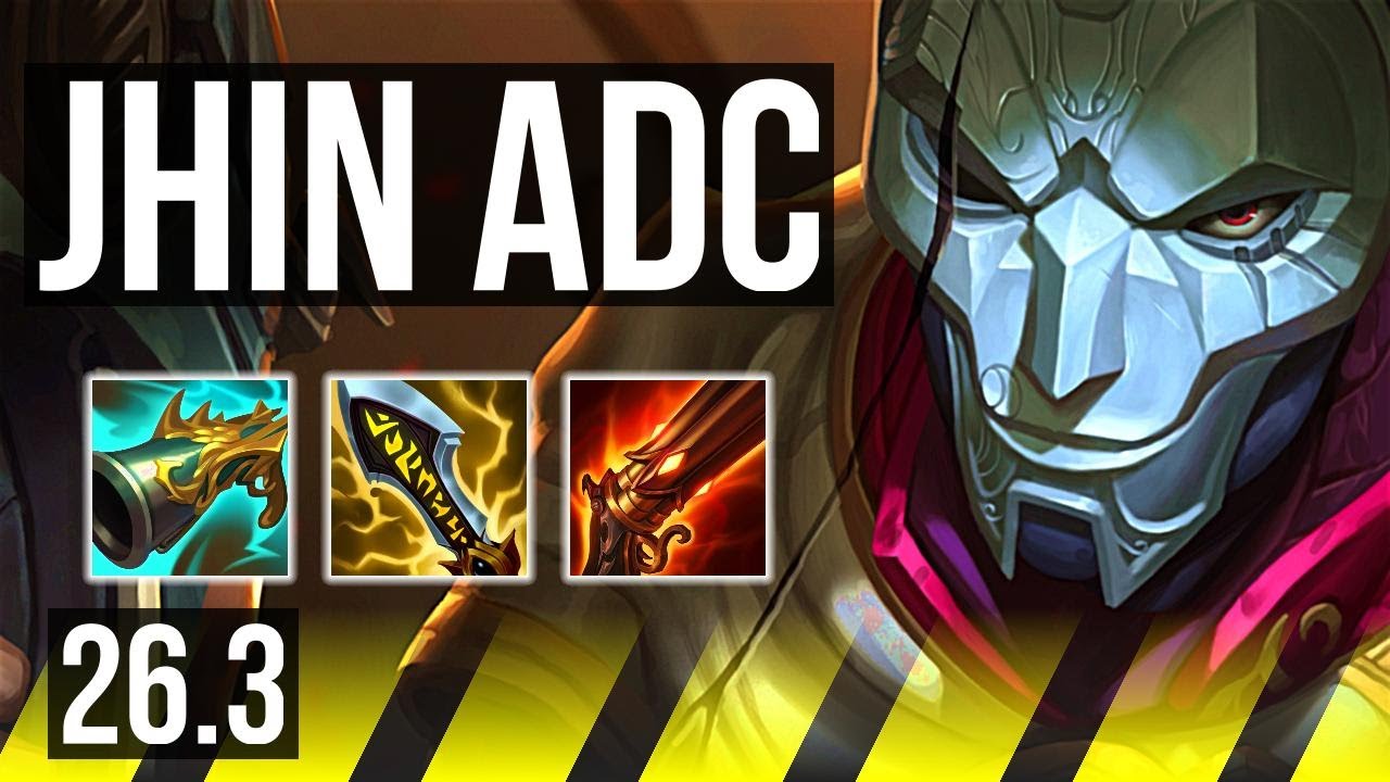 JHIN & Blitzcrank vs APHELIOS & Thresh (ADC) | KR Challenger | 26.3