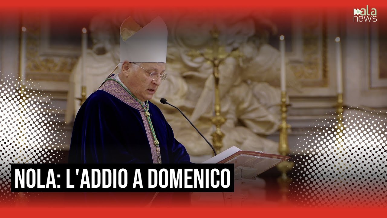 Funerale Domenico, vescovo di Nola: 