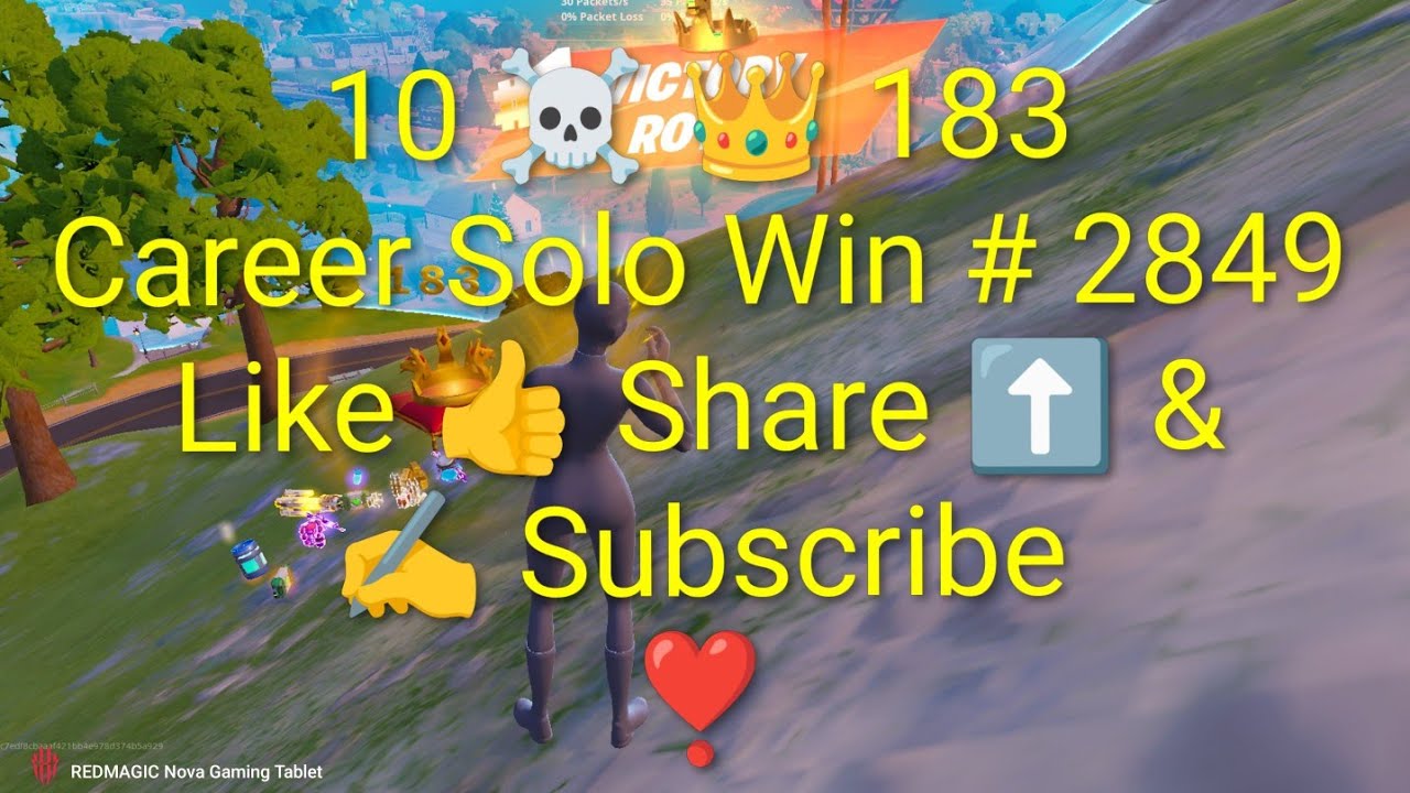 Career Solo Win