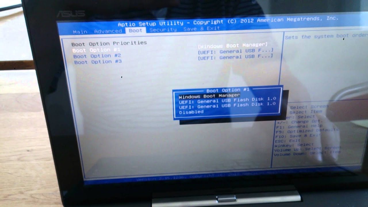 Provdator - USB boot Asus T100