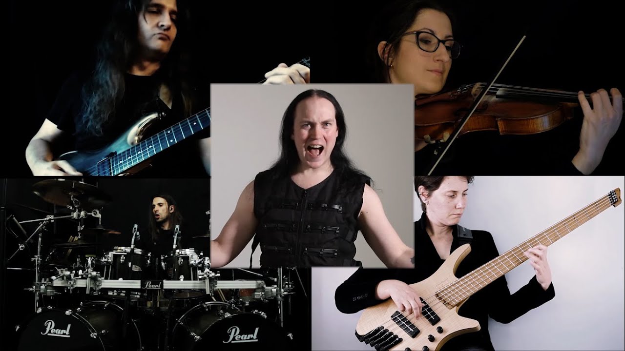 Qantice - Hunting High and Low (Stratovarius cover)