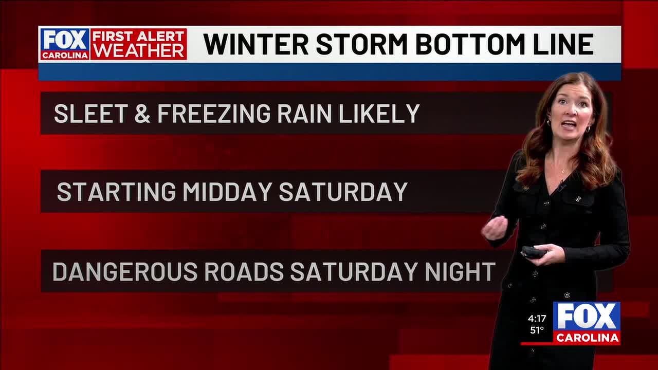 Major winter storm threatens Western Carolinas