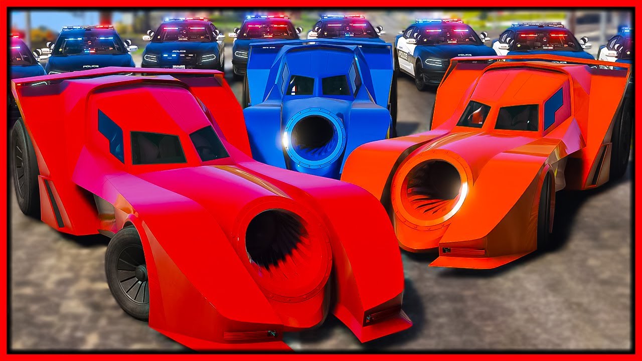 GTA 5 Roleplay - I DESTROY EVERY COP IN BATMOBILE TROLLING | RedlineRP