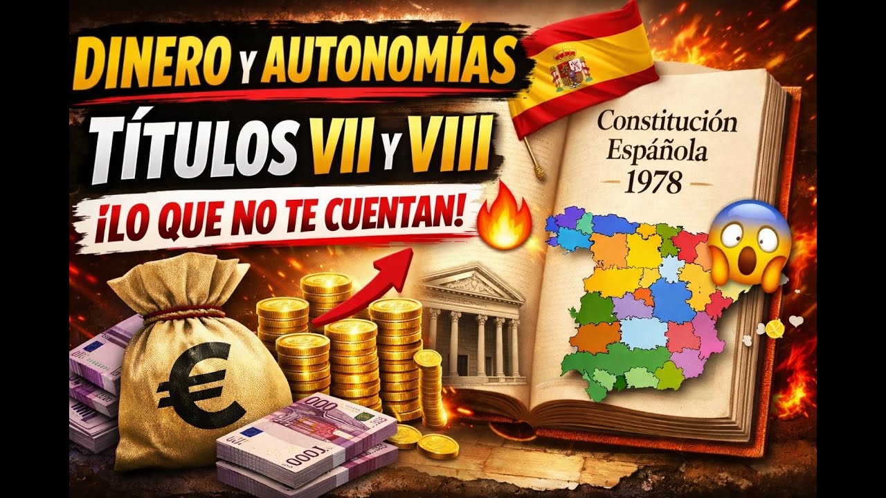 Lo que NADIE TE EXPLICA de los Títulos 7 y 8 de la Constitución… 😳📘