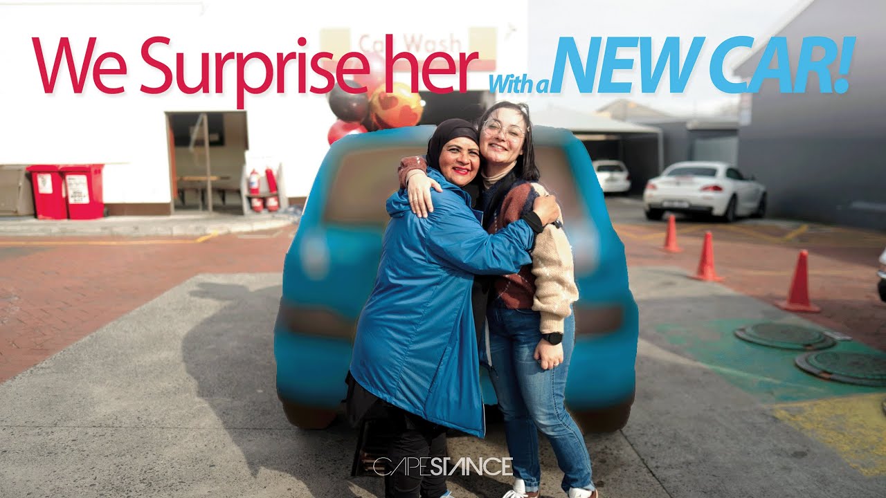 Мы удивили мою тещу новой машиной!