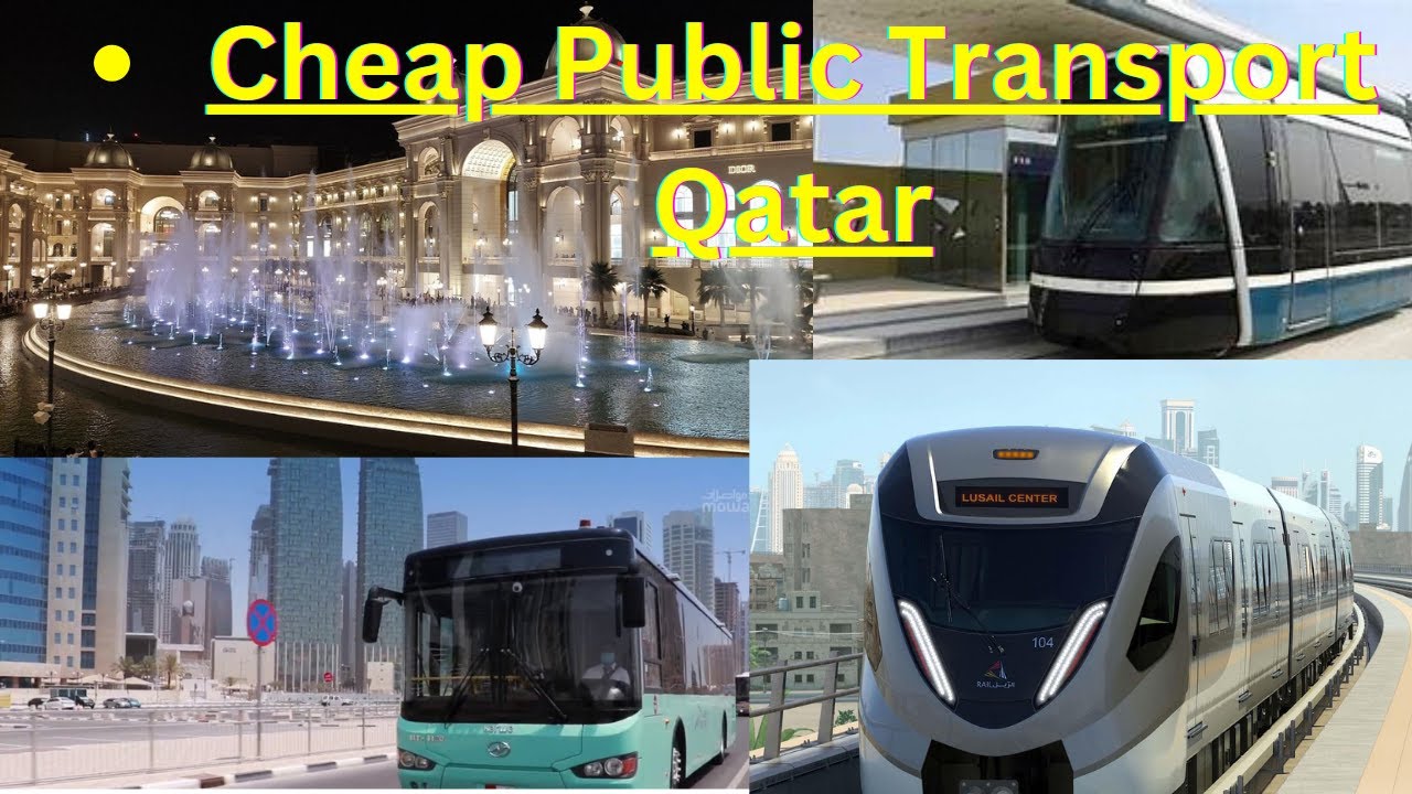 Cheap Public Transport Qatar| Travelling Umm Salal Muhammad To Lusail | Beautiful Place Vendome Mall