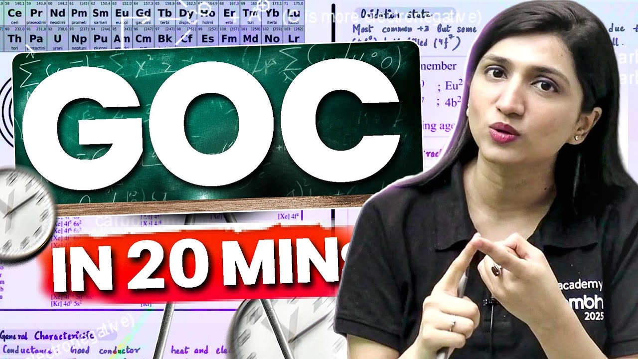 🔥 GOC in 20 Mins 🔥🧪📚 | NEET 2025 | Akansha Karnwal ✨ #akanshakarnwal  #neet2025
