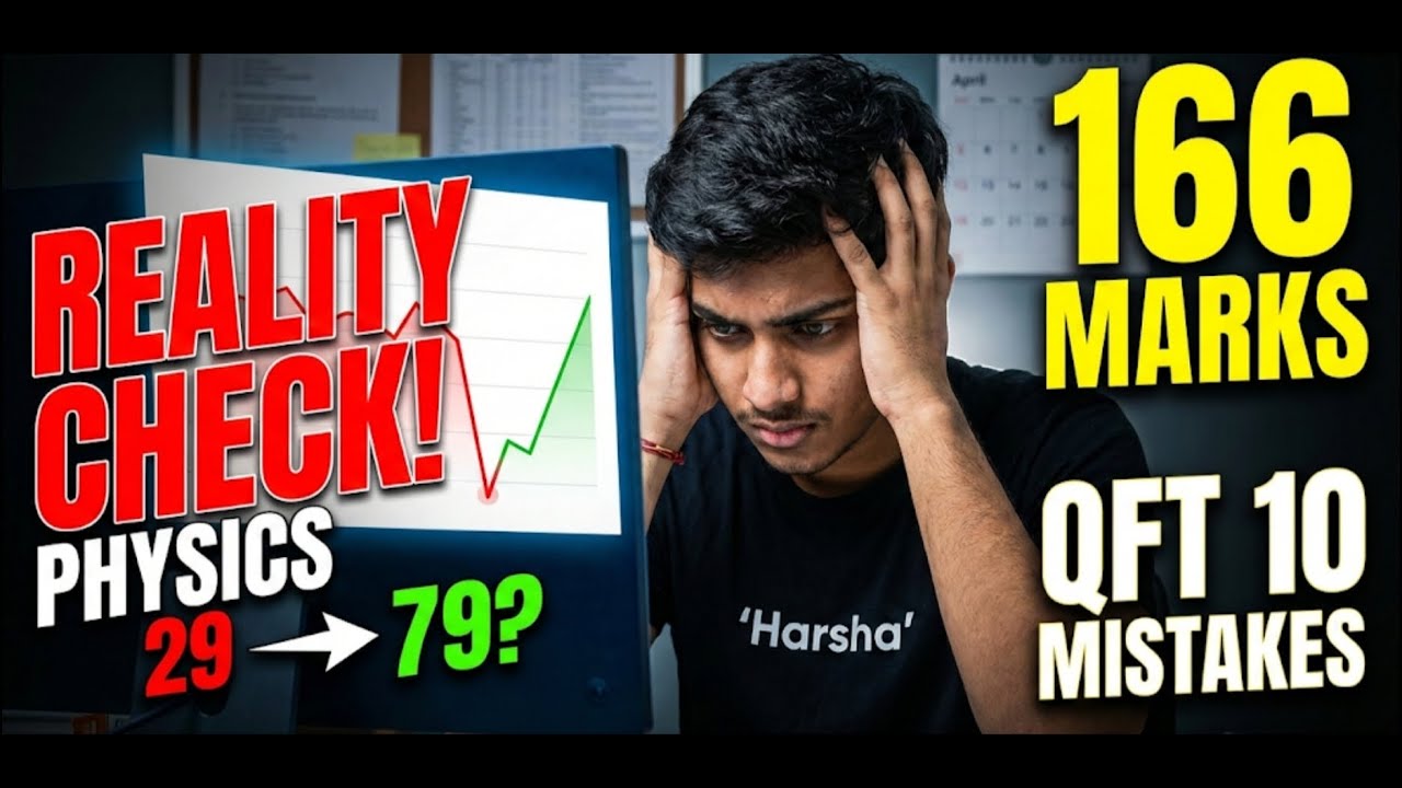 JEE Main 2026: QFT 10 Mock Test Analysis | Strategy to Improve Score 📝