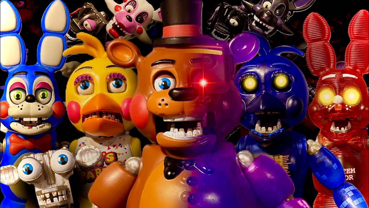 JAZWARES FNAF ENDO SERIES TOY ANIMATRONIC ACTION FIGURES! - Unboxing + Review