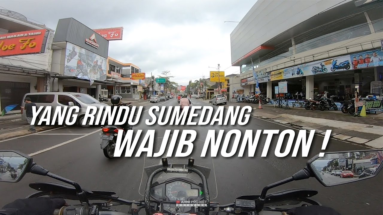 MOTOVLOG INDONESIA | KELILING KOTA SUMEDANG - SUASANA KOTA SUMEDANG SORE HARI BIKIN RINDU
