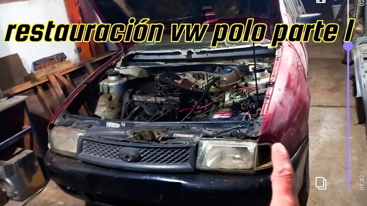 compre un vw polo para restaurar arrancará? parte 1