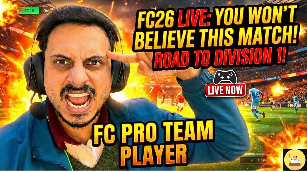 FC pro Team Road to Division 1 | FC 26 LIVE