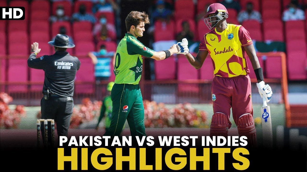Highlights | Pakistan vs West Indies | T20I | PCB | MK2A