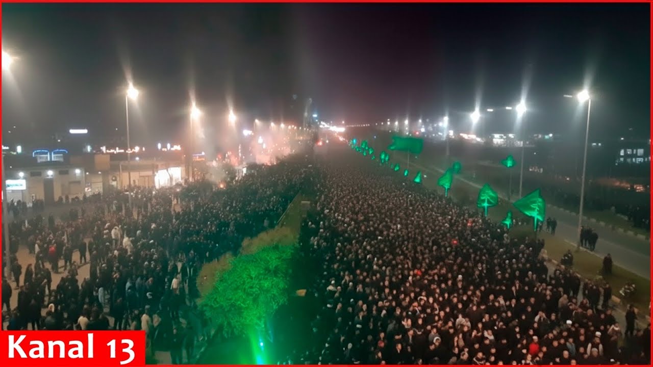 Более миллиона человек вышли на митинг: второй по величине город Ирана оказался под контролем про...