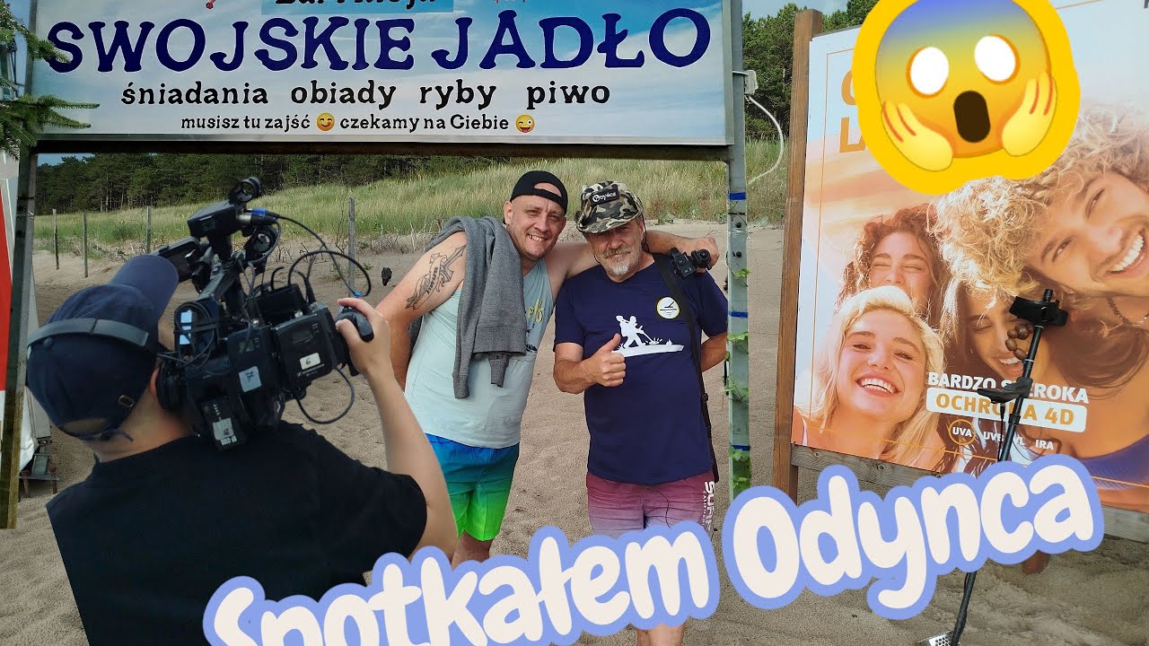 Jadę na wakacje Odyniec na plaży (Dąbki)
