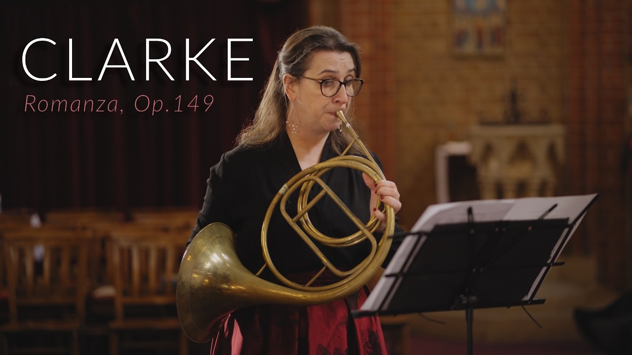 Hamilton Clarke - Romanza for corno solo, Op.149. Anneke Scott (horn) & Steven Devine (piano)