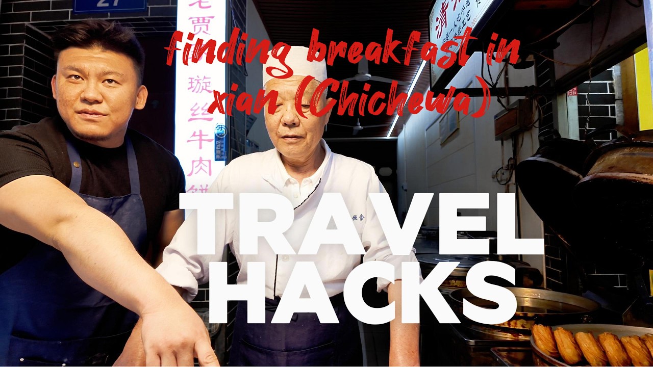 Looking for a Breakfast I Can Eat in Xi’an, China 🇨🇳 | Chichewa Travel Vlog