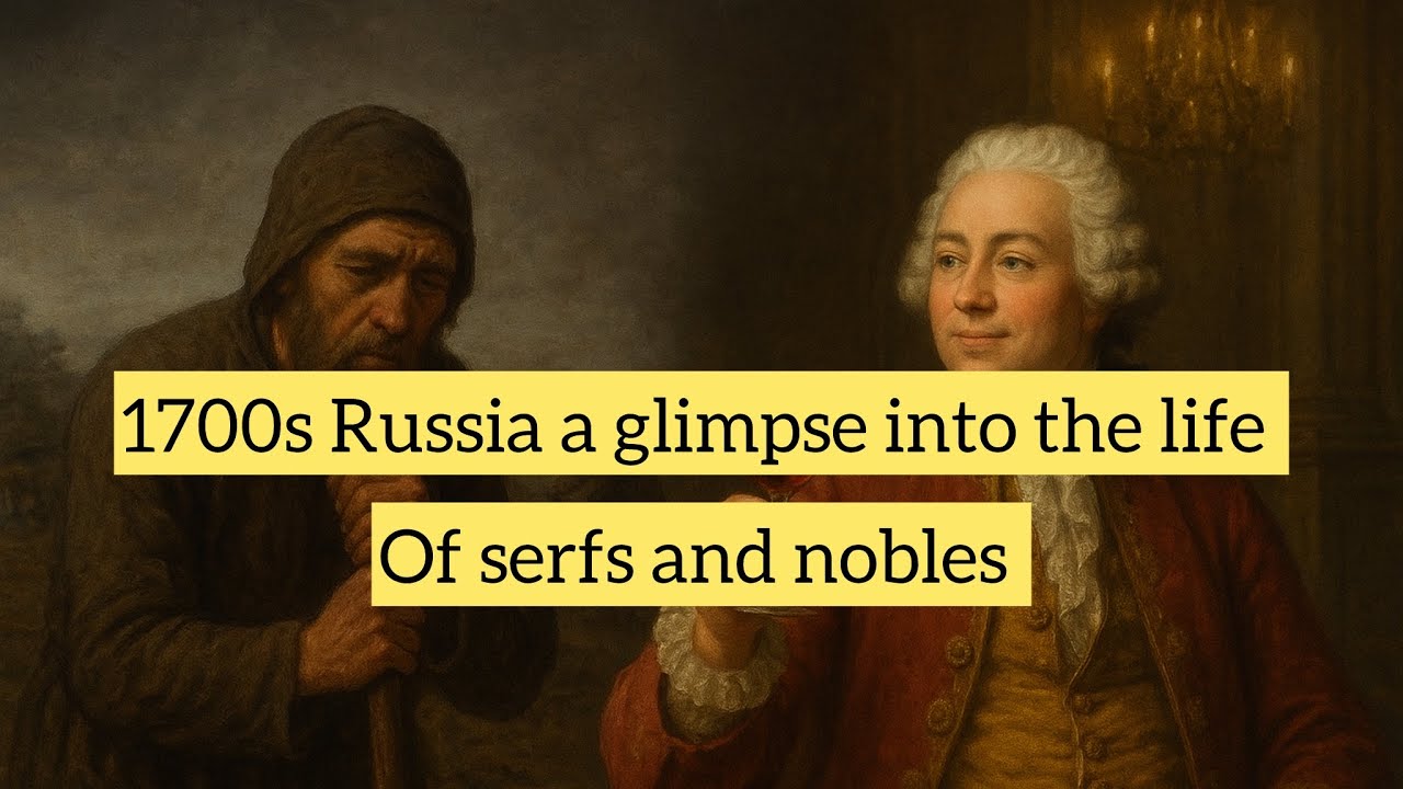 A Glimpse into 1700s Russia: Life of Serfs vs Nobles 