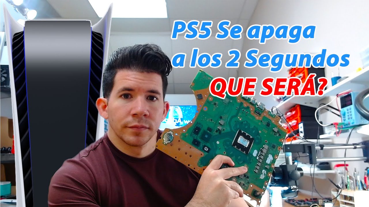 PS5 enciende por 2 segundos y se apaga. Lo podremos arreglar?