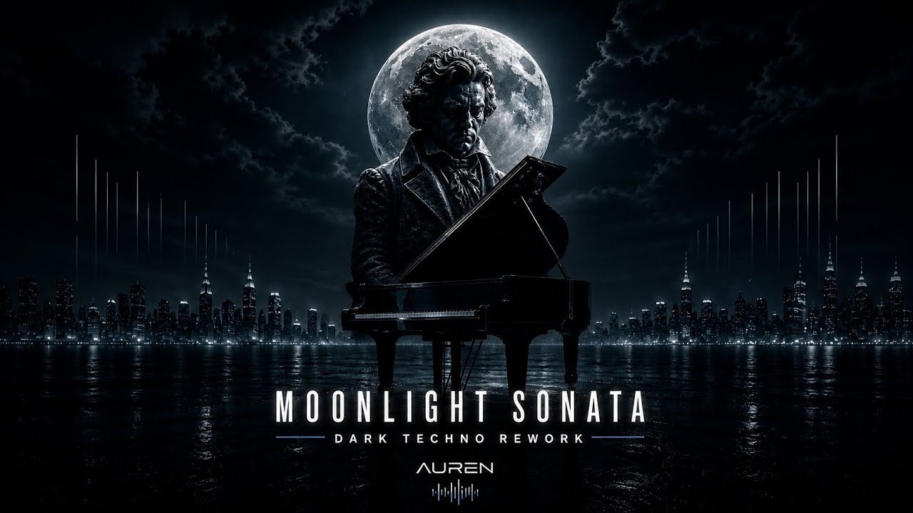 Moonlight Sonata &mdash; Techno Rework | 1 Hour Dark Cinematic Journey. 