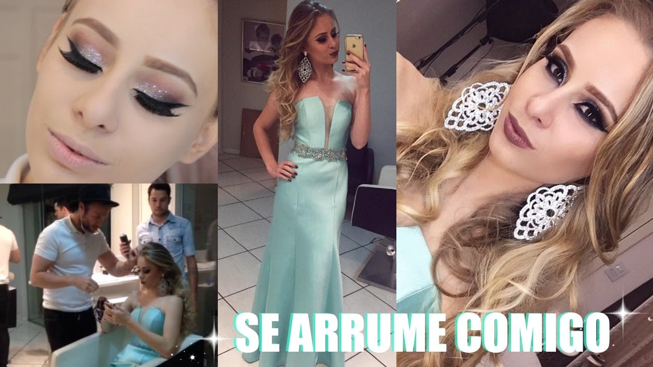 GET READY WITH ME (Se arrume comigo) | BAILE DE GALA