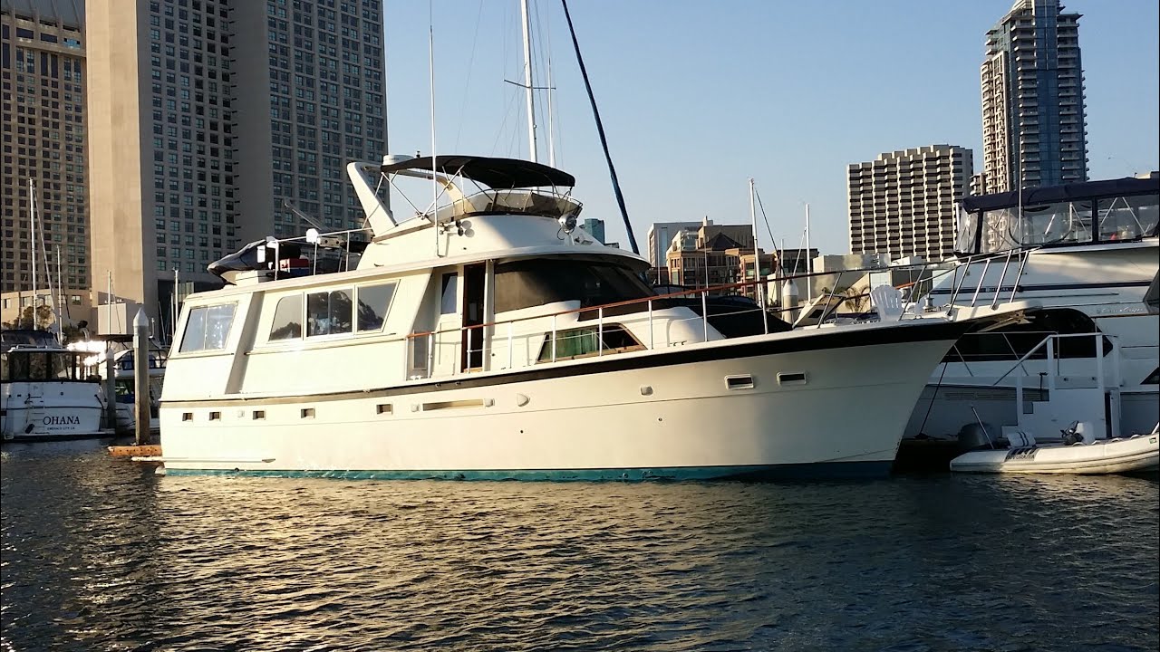 58' Hatteras Aft Cabin Motor Yacht, Downtown San Diego CA