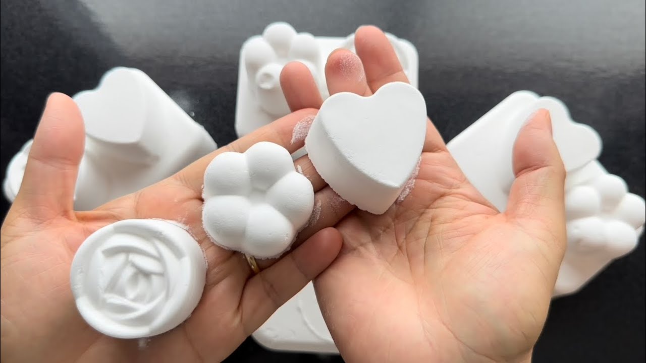 ASMR baking soda | 30 mins pure white