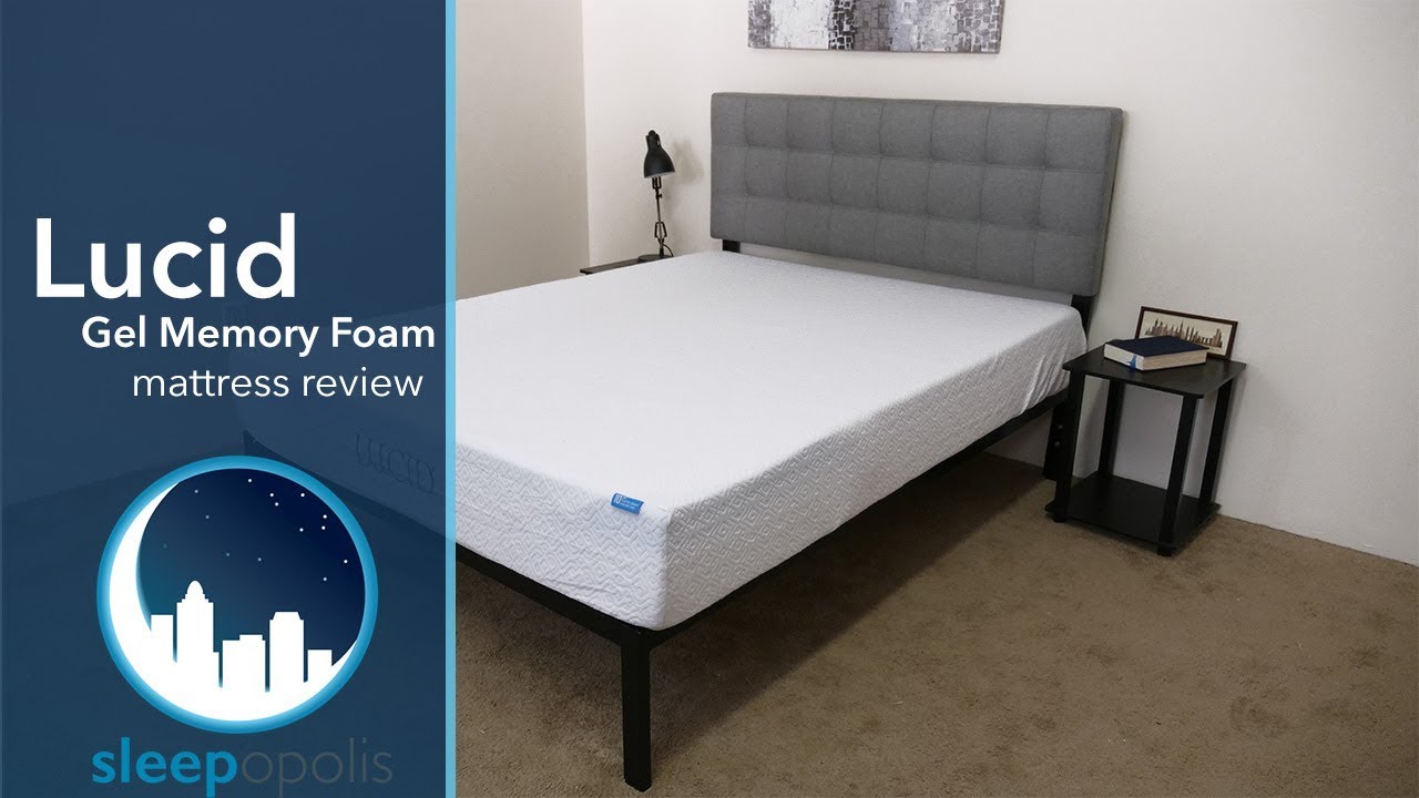 Lucid Gel Memory Foam Mattress Review (UPDATED)