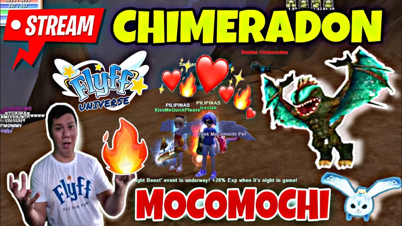 CHIMERADON AND THE MOCOMOCHI EVENT  | FLYFF UNIVERSE