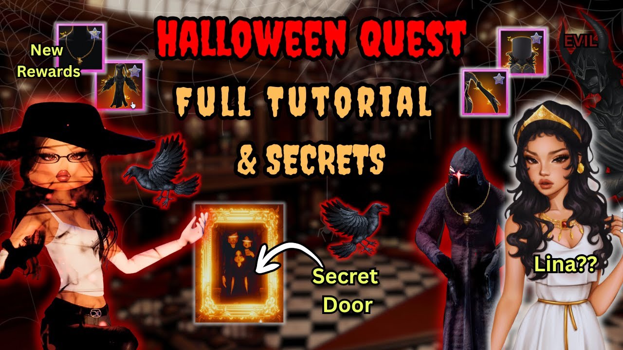ALL SECRETS & Tutorial for DTI Halloween Update! 🎃 All Secret areas and easter eggs
