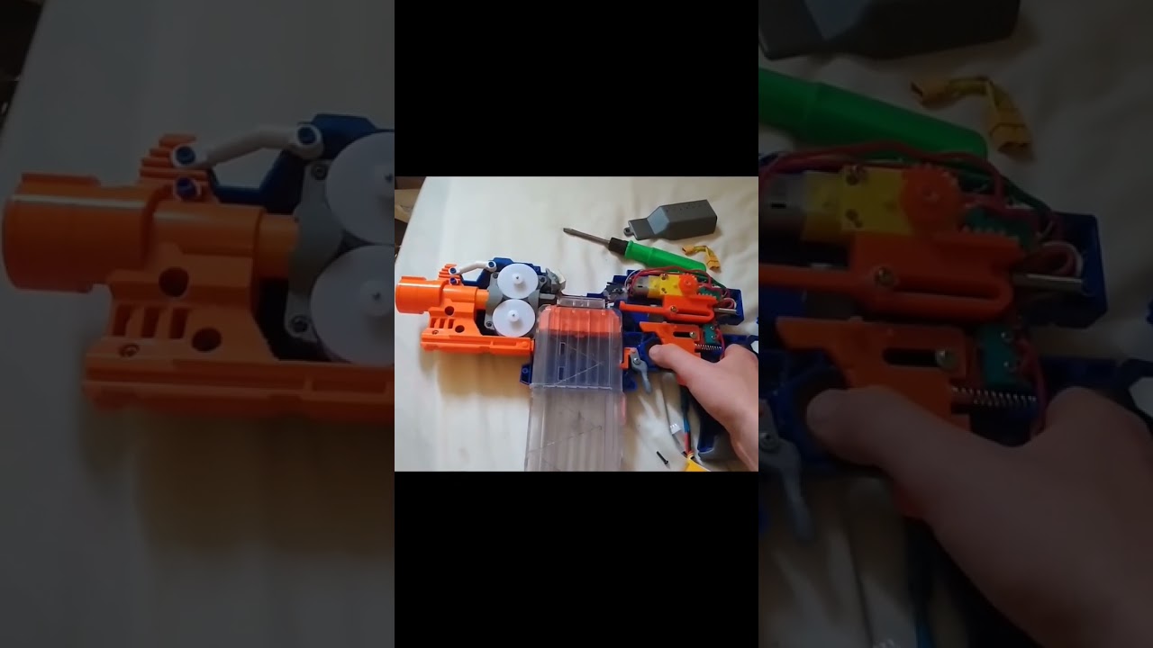 Nerf stryfe Full auto Mod