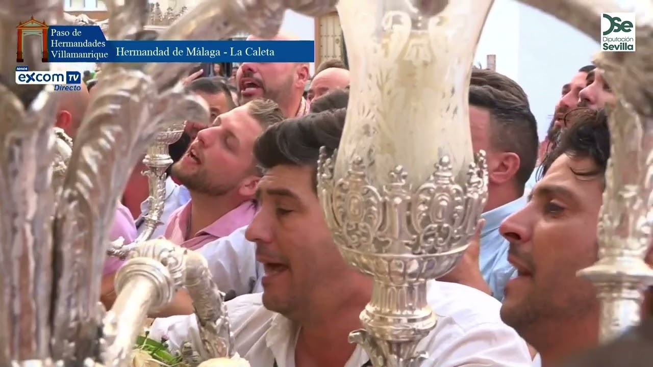 HERMANDAD DEL ROCIO DE MALAGA LA CALETA. ROCIO 2025. VILLAMANRIQUE