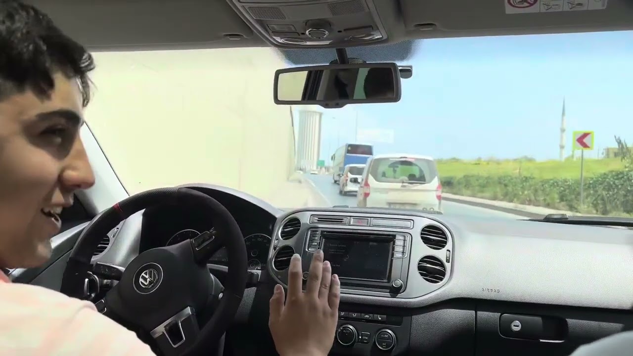 ARABA KA&Ccedil;IRMA BOLL MAKASLI VİDEO OKULA GİTTİK KADJAR GOLF VS TİGUAN KONVOY YAPTIK #bngmuhammed