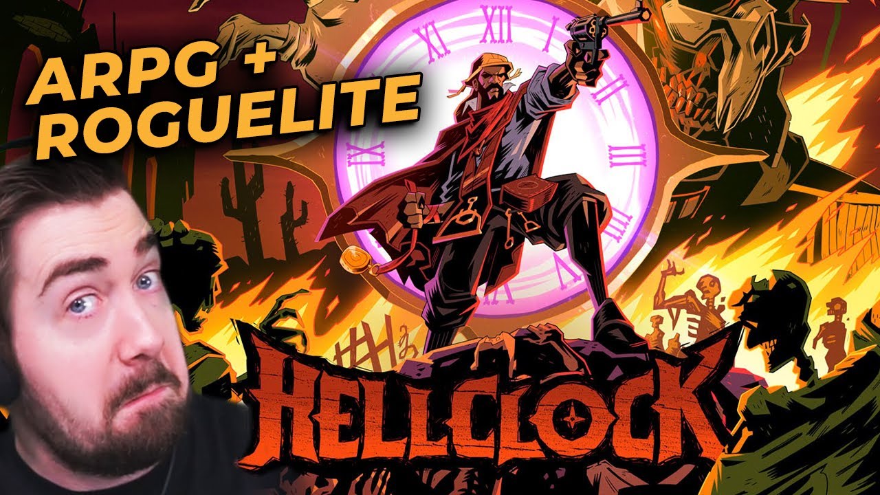 Hell Clock: инди-рогалик с МНОЖЕСТВОМ ЭЛЕМЕНТОВ ARPG!