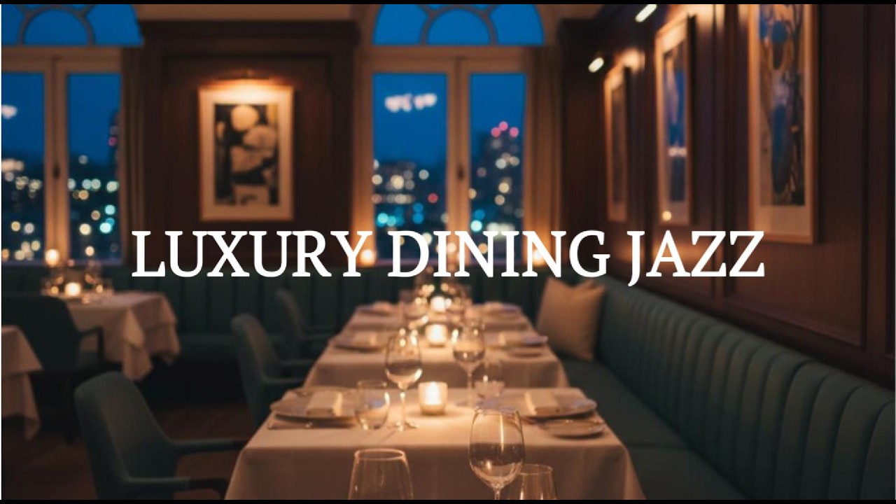 Relaxing Fine Dining Music | 1 Hour Instrumental Jazz & Soft Piano