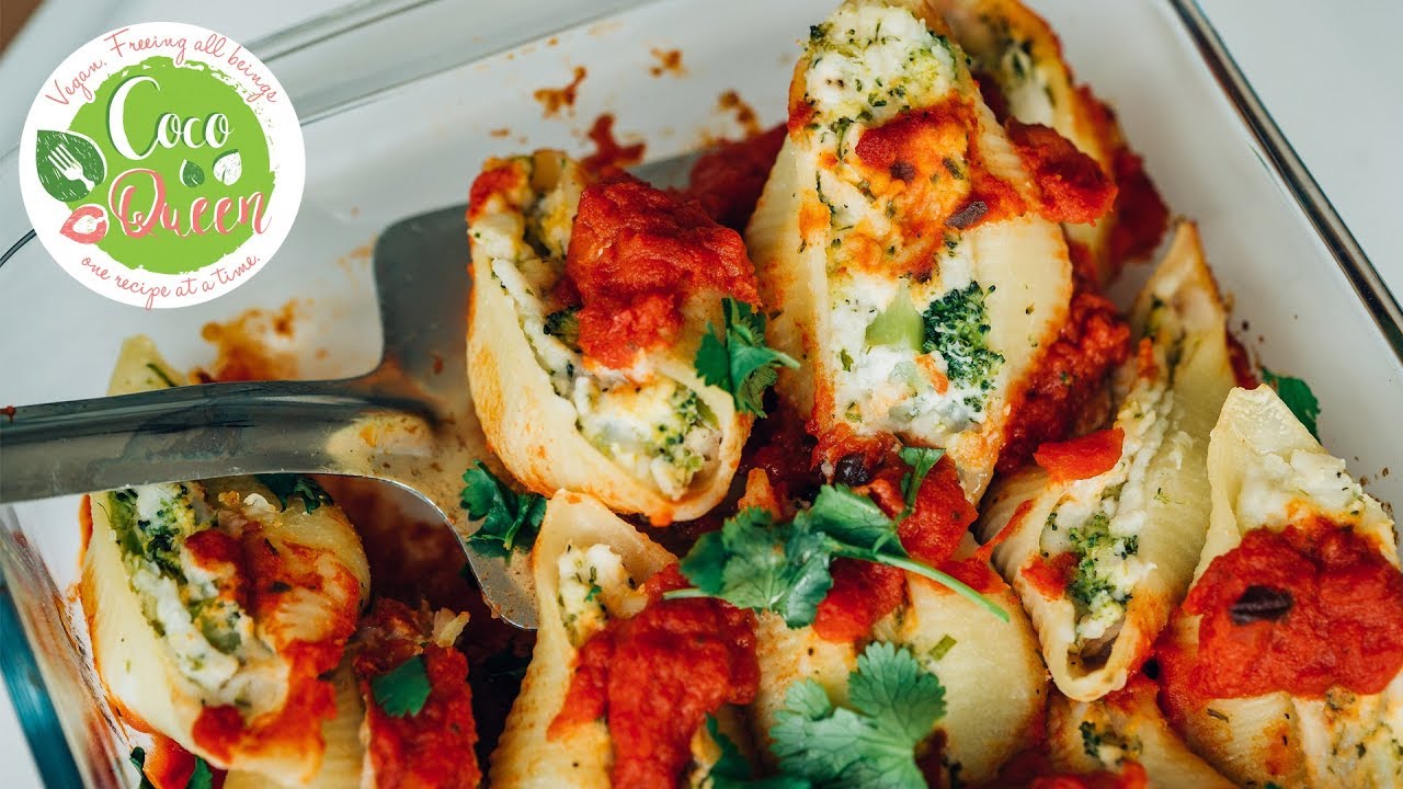 Vegan Stuffed Pasta Shells