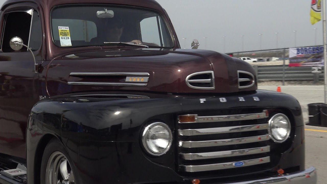 1949 Ford F1 408 stroker hot rod pickup truck at Goodguys 2019 Texas Motor Speedway Samspace81