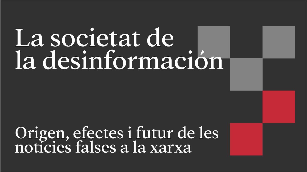 La societat de la desinformació | CaixaForum Macaya