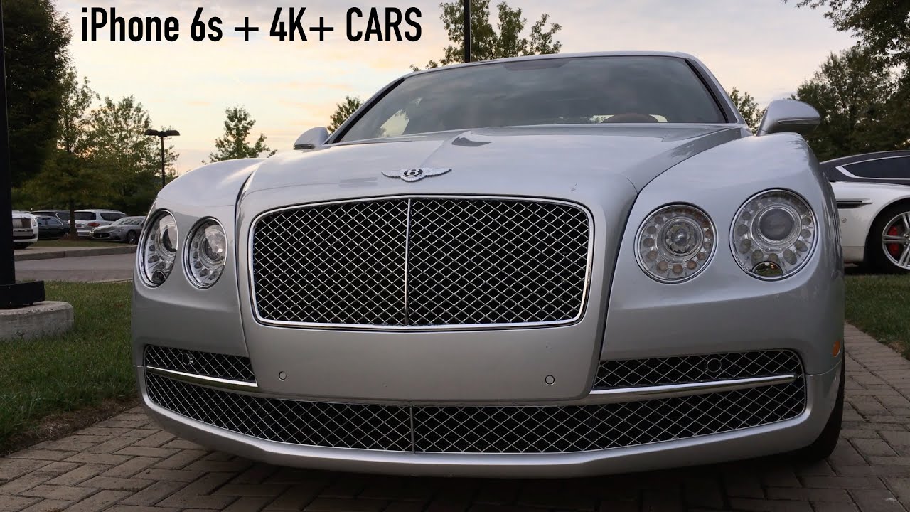 iPhone 6s + 4K + Cars = AWESOME!