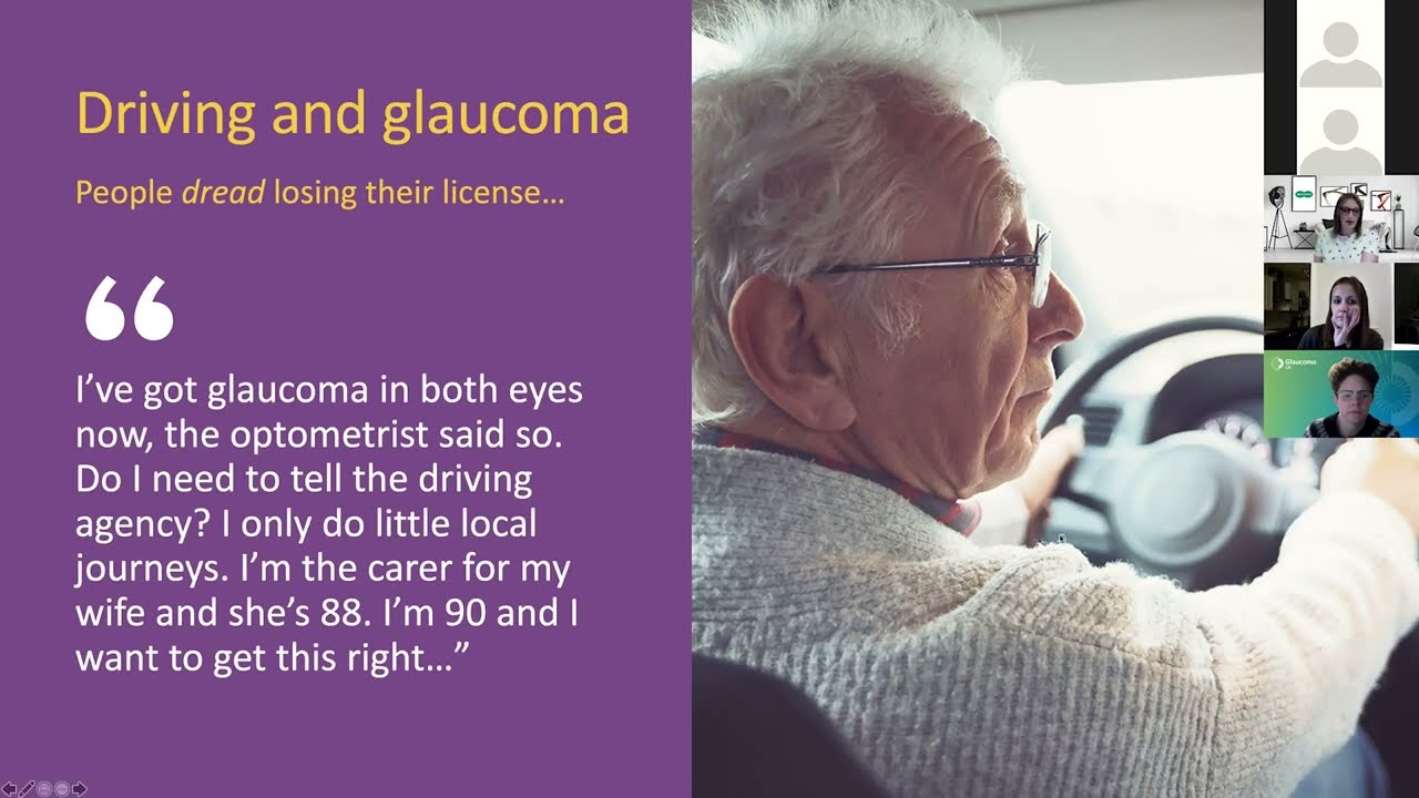 Glaucoma support group: Glaucoma and driving