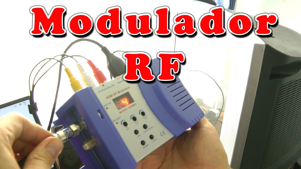 Hacer conexiones múltiples con un Modulador RF