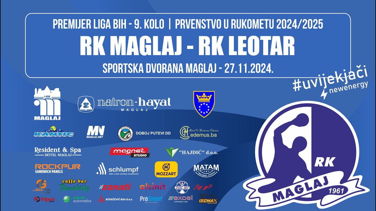 RK MAGLAJ (Maglaj) - RK LEOTAR (Trebinje)