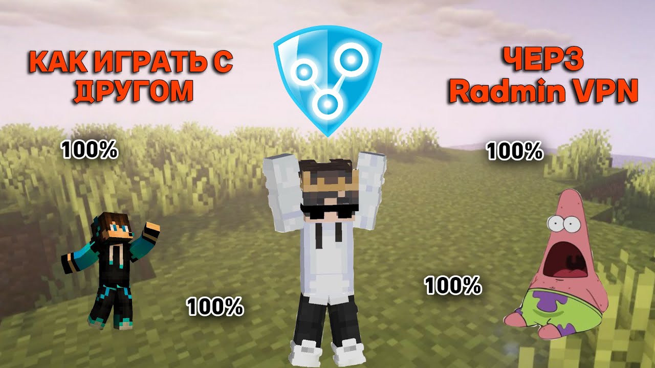 Как поиграть с другом в Minecraft по СЕТИ с модами через Radmin VPN ( 100% ГАЙД )