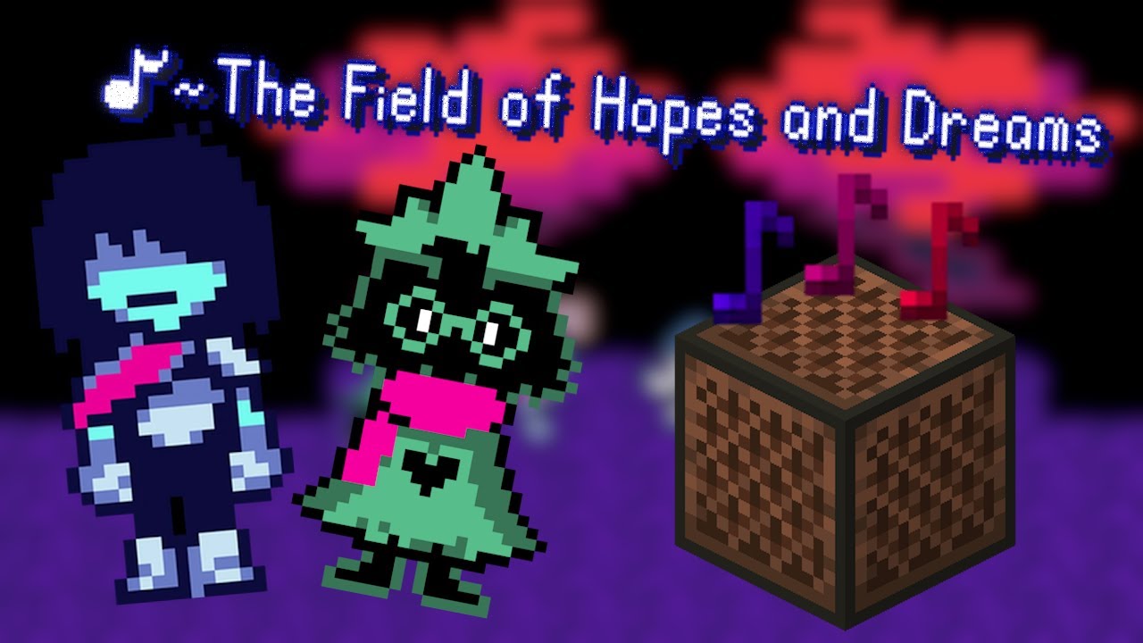 Minecraft-Noteblock Song: Field of Hopes and Dreams (Deltarune Chapter 1)