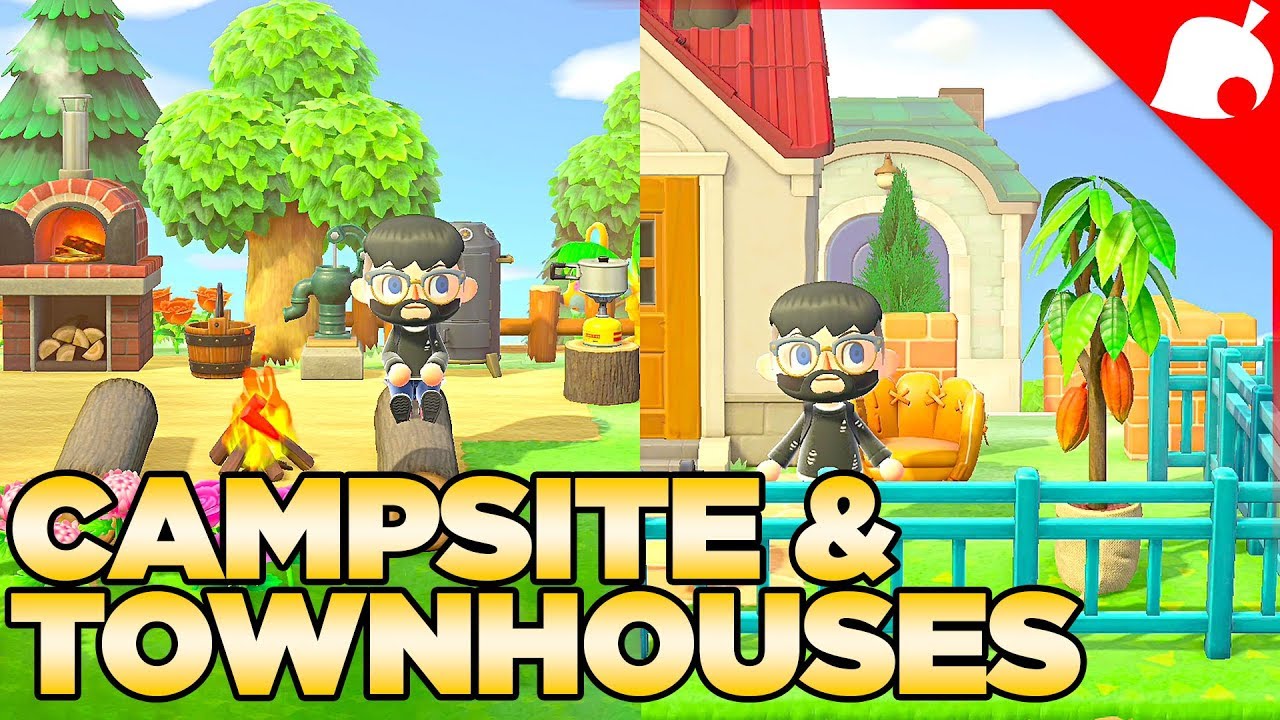 Updated Campsite & Townhouse Microenvironments - Animal Crossing New Horizons 34