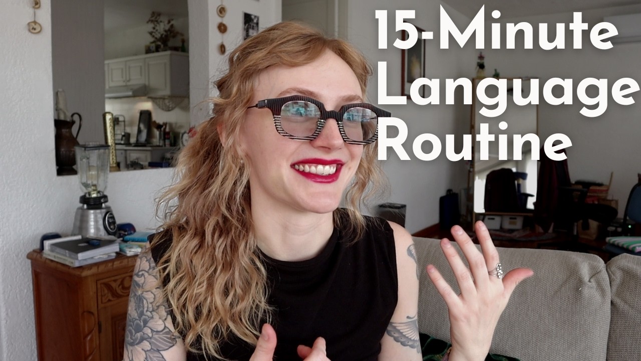 How I'd improve my English if I only had 15 minutes - The Fluency Habit Podcast