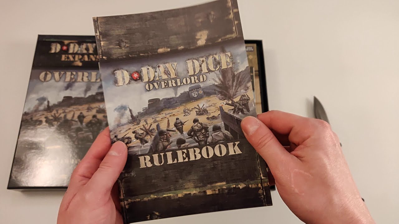 D-Day Dice (Second Edition) Overlord - Unboxing